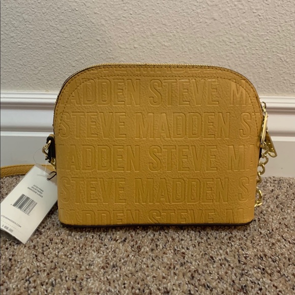 Steve Madden BMaggie Mustard Bag NWT - Picture 2 of 4